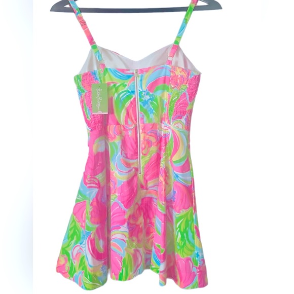 NWT! Lilly Pulitzer Fit and Flare Dress So A-Peeling Size 10 - Picture 3 of 10